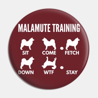 Malamute Training Malamute Dog Tricks Pin