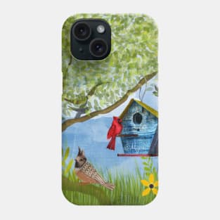 Bird house Phone Case