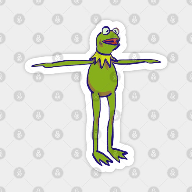 King Frog Pin/Magnet