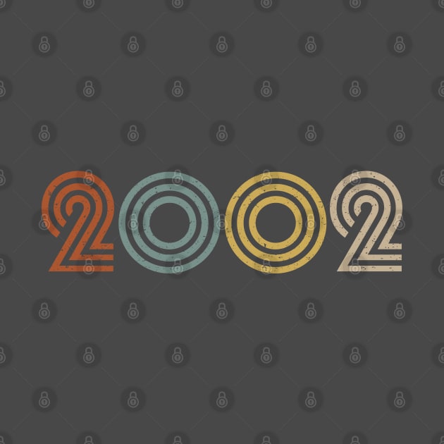 2002 Birth Year Retro Style by Elsie Bee Designs