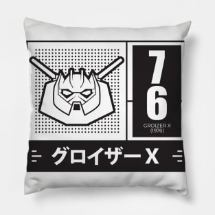 Retro anime robo Groizer X Pillow