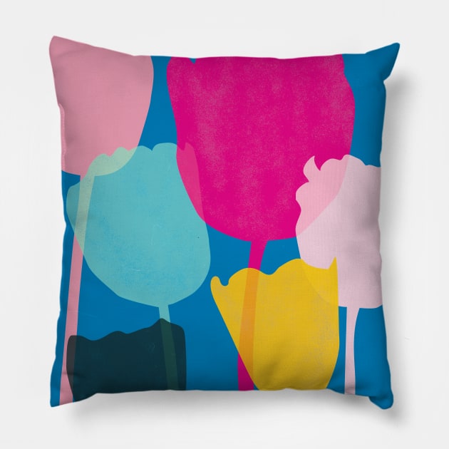 Flowers Pillow by gnomeapple