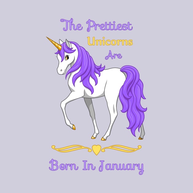 The Prettiest Unicorns Are Born in January by csforest