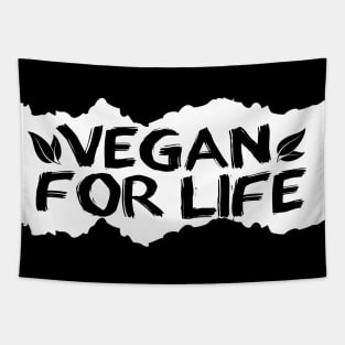 Vegan For Life Tapestry