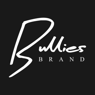 Bullies Brand Script Wht T-Shirt