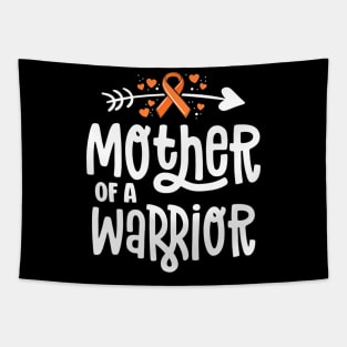 Womens Mother Of A  Mom Family Leukemia Cancer Awareness Tapestry