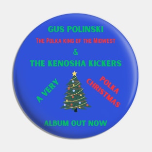 Gus Polinski & The Kenosha Kickers Pin