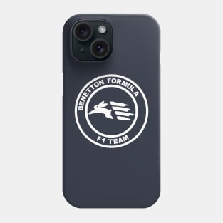 Benetton F1 Team Shield 80's Model 2 Phone Case