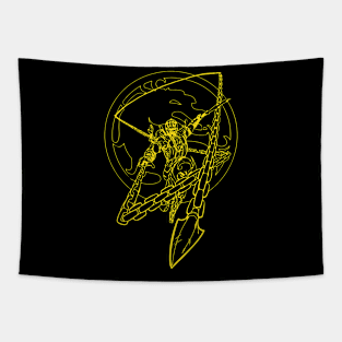 Scorpion Mortal Kombat T-Shirt Tapestry