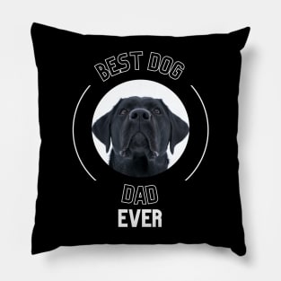 Best Dog Dad  Ever Pillow