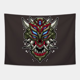 Mecha Oni Tapestry