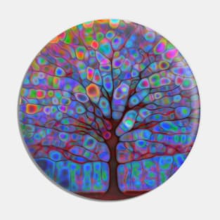 magical iridescent tree Pin