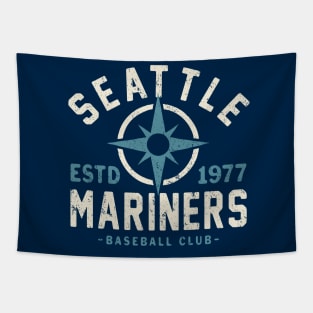 Vintage Seattle Mariners 1 by Buck Tee Tapestry