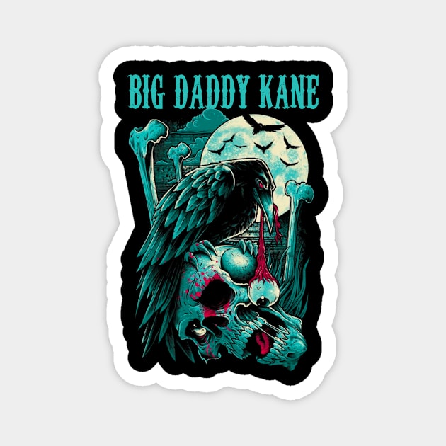 BIG DADDY KANE BAND MERCHANDISE Magnet by jn.anime