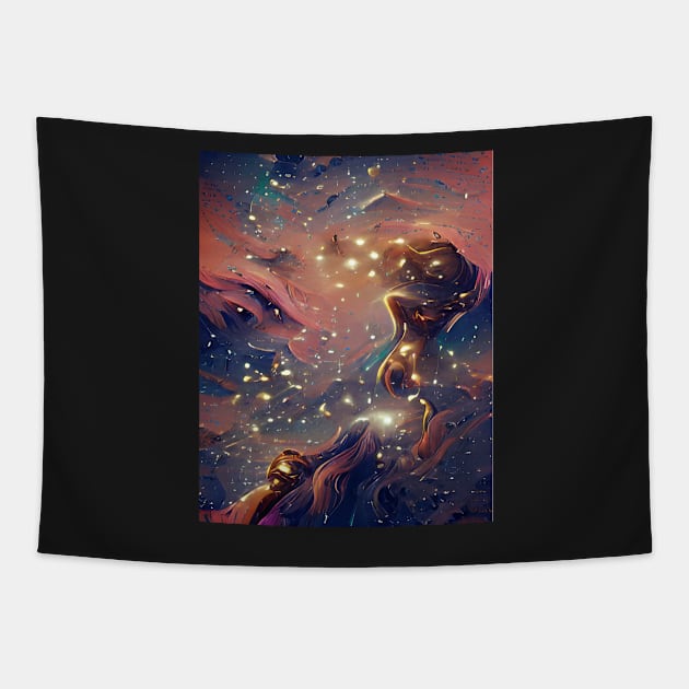 Live Abstraction Tapestry by umculi