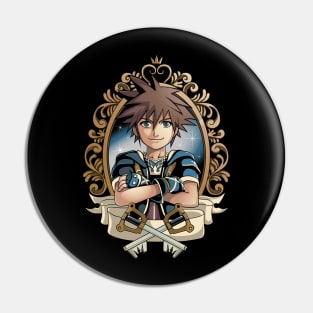 Kingdom hearts Sora - Crest Tattoo - Gaming Pin