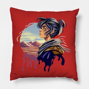 desert girl Pillow