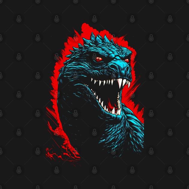 Godzilla 3 by Allbestshirts