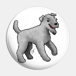 Dog - Kerry Blue Terrier - Blue Pin