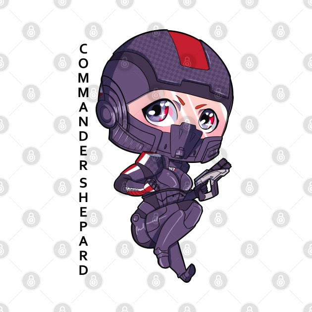 Commander Shepard Soldier by Pastelideas