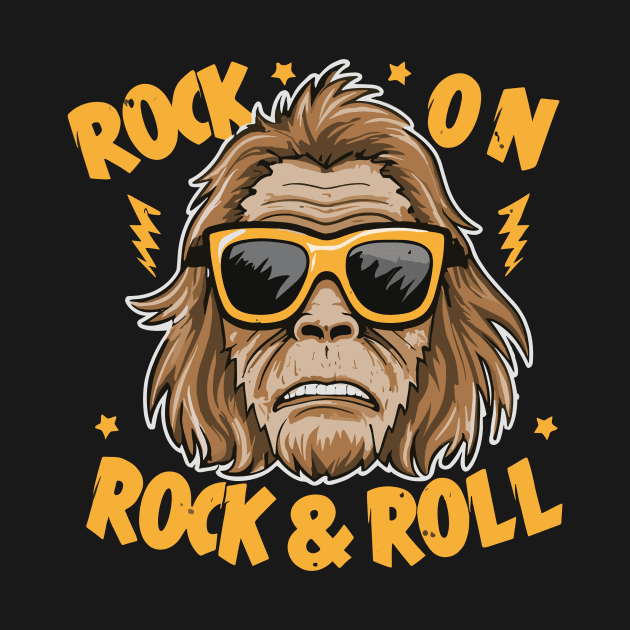 Rock on rock and roll by SecuraArt