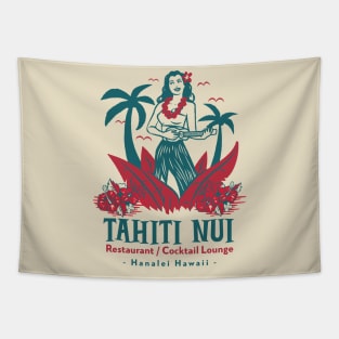 Tahiti Nui Restaurant and Cocktail Lounge in Hanalei Hawaii Tapestry