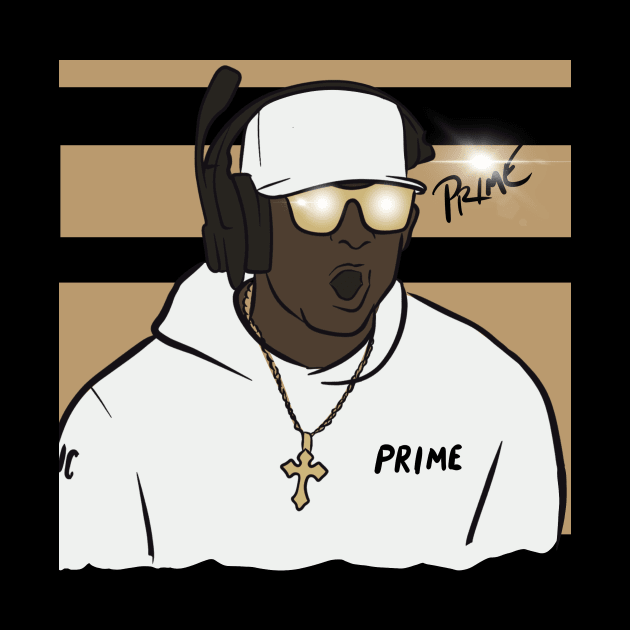 PRIME Deion Sanders I BELIEVE - Updated Design! by BleacherBrush