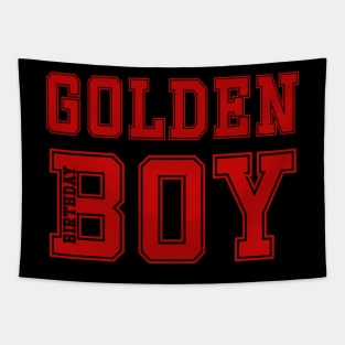 Birthday Goldenboy Tapestry