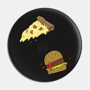 PIZZAVBURGERCOLOR Pin