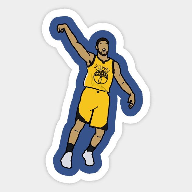 Golden State Warriors: Klay Thompson 2022 City Jersey - Officially Licensed  NBA Removable Adhesive Decal