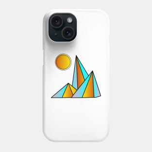 Mount of gold and diamond decoration Phone Case