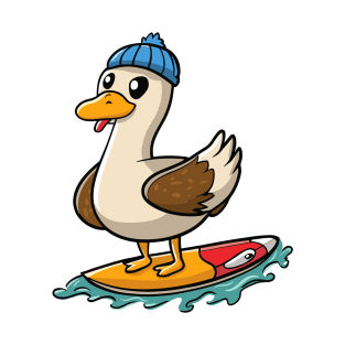 goose playing surf T-Shirt