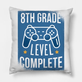 8th grade gamer Pillow