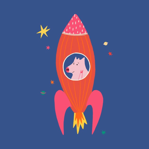 Pig in Space by Das Brooklyn