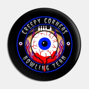 CREEPY CORNEAS - BOWLING TEAM Pin