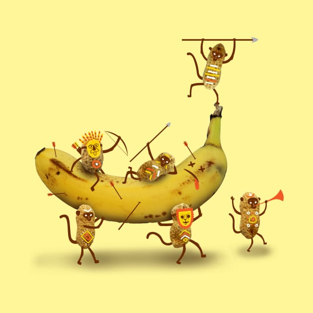 Monkeys are nuts by wharton