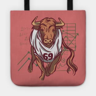 Stock Market Bull Bullish Market Day Trading Tote