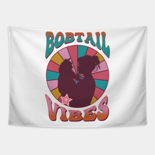 Bobtail cat lover gift Tapestry