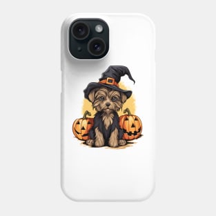 Halloween Yorkshire Terrier Dog #1 Phone Case