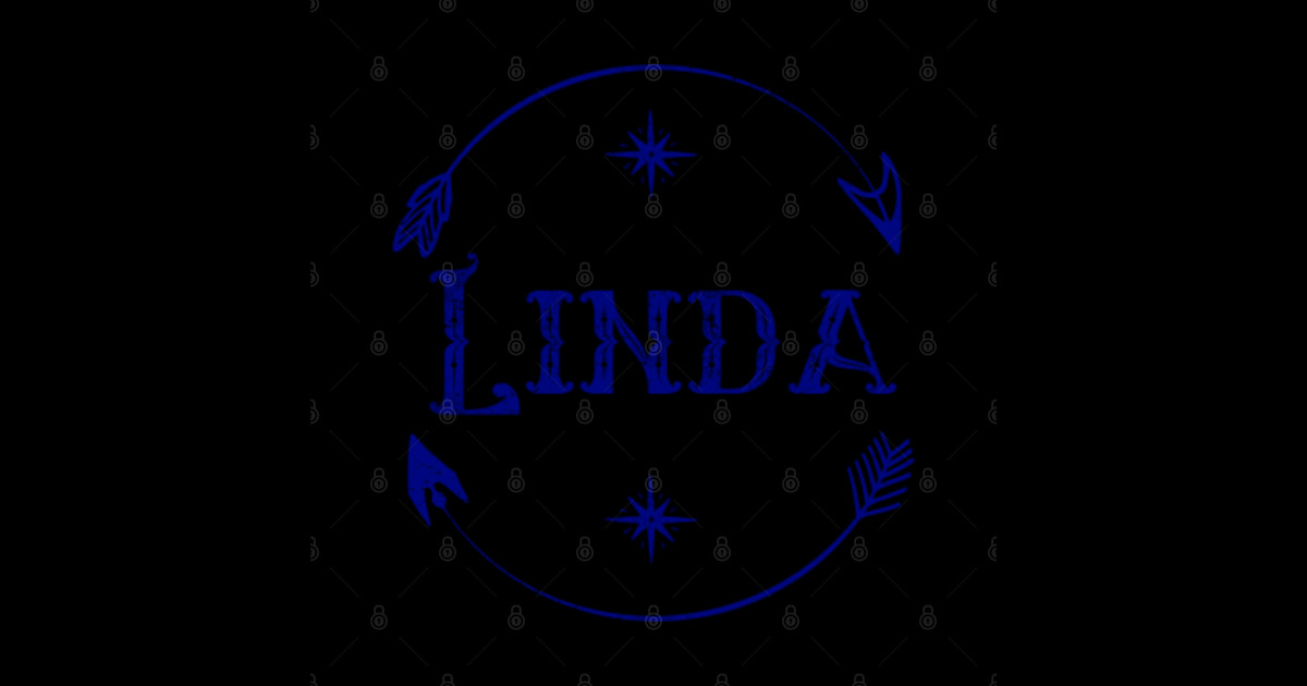 Name Linda Linda Sticker TeePublic name-linda-linda-sticker-teepublic