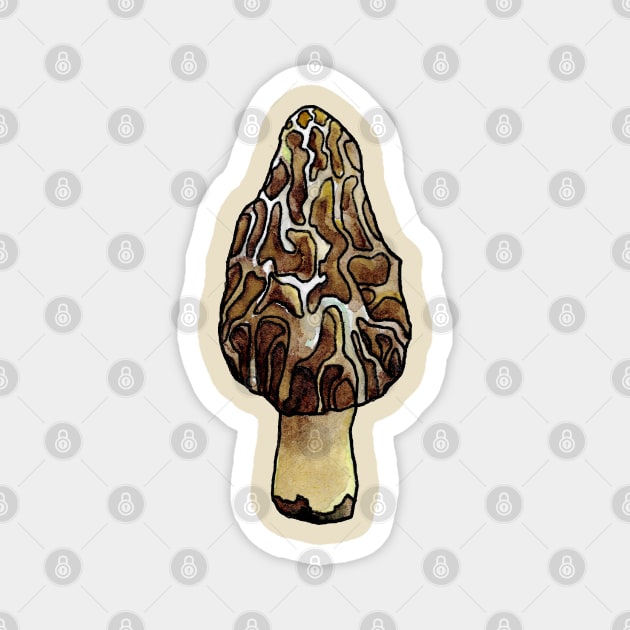 Morel Magnet by ThisIsNotAnImageOfLoss