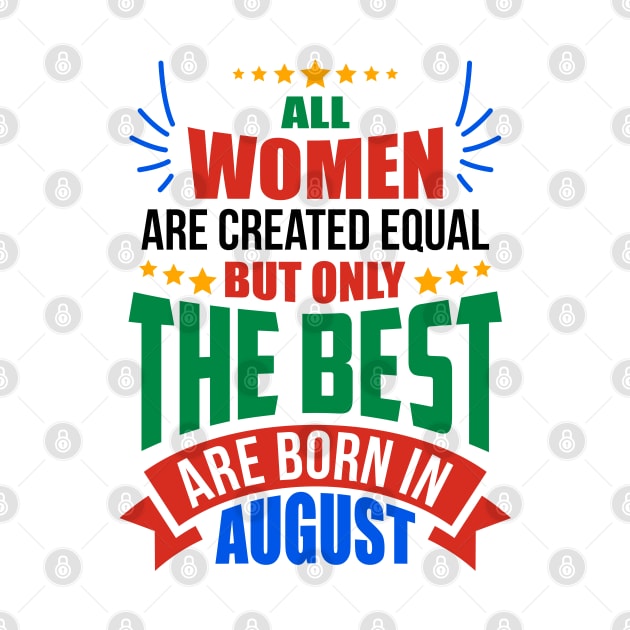 AUGUST Birthday Special - WOMEN by TheArtism