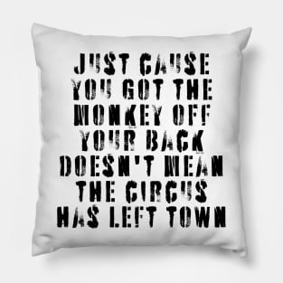 George Carlin Quote Pillow