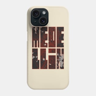 Medellin, Colombia City Map Typography - Vector Phone Case