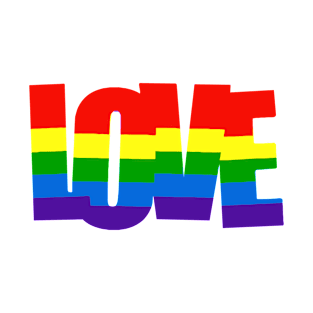 LGBT Pride Rainbow Love T-Shirt