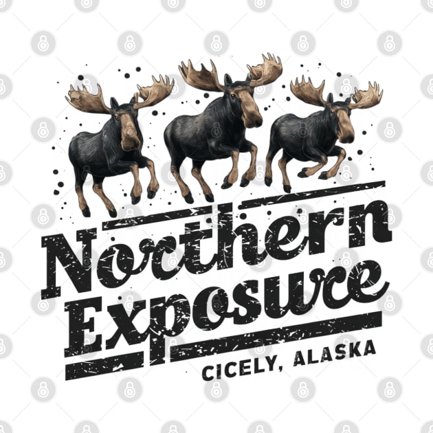 Northern Exposure Cicely Alaska Distressed effect by thestaroflove