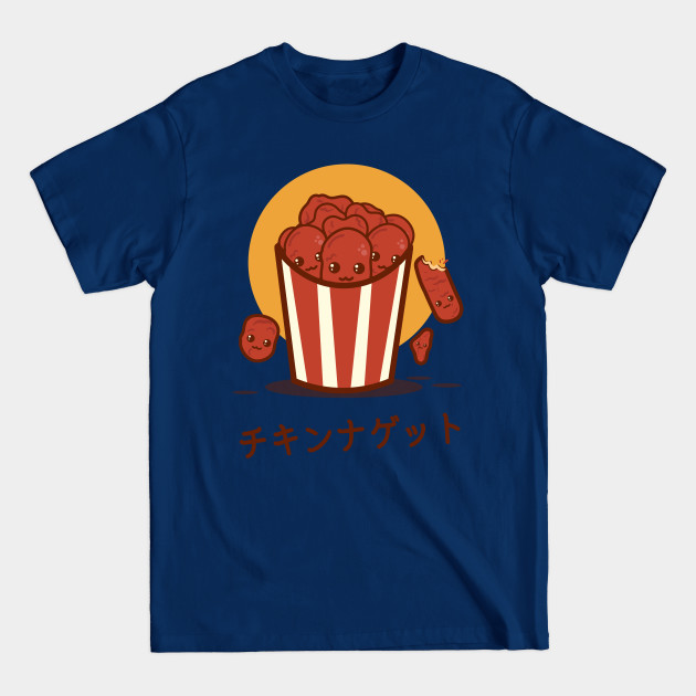 Discover Kawaii Chicken Nuggets shirt foodie porn men women chicken nugget nuggs cartoon - Chicken Nuggets - T-Shirt