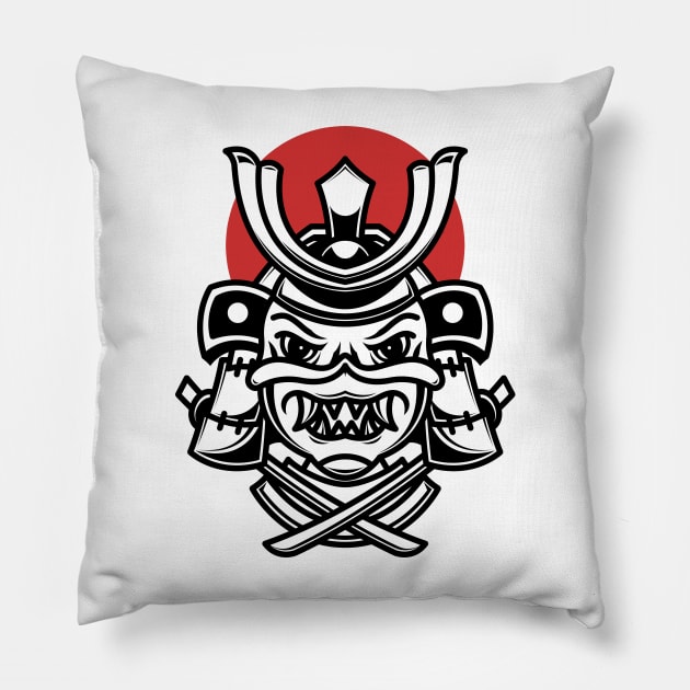 Samurai V1 Pillow by Banuezartfaiz19