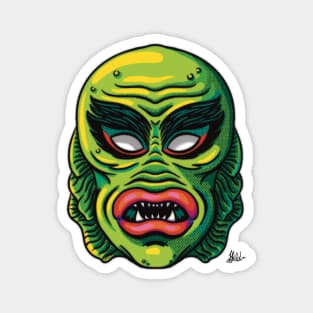 The Creature Mask Magnet