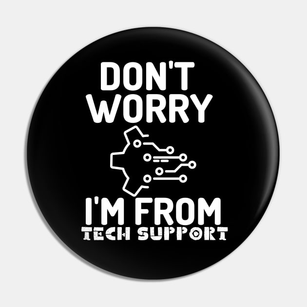 Don't worry I''m from tech support. Pin by mksjr